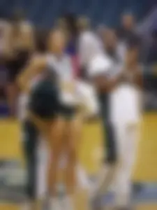 Candid cheerleaders