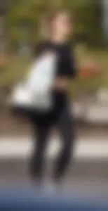 Sexy ass blonde in the parking lot in leggings with amazing body