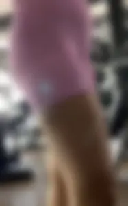 Pink shorts sexy HUGE toe