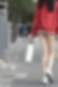 Candid skinny Chinese asses in shorts
