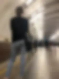 Sexy Round Butt in Tight Blue Jeans Subway Creepshots Collection