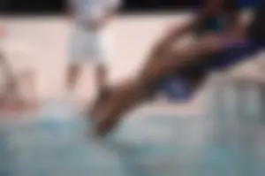 Group of teen and early 20's swimmers