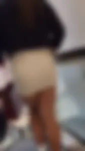 Thicc ass latina in short dress