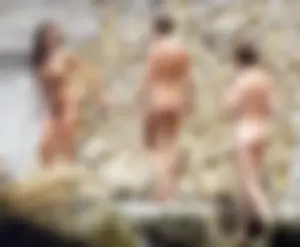 Nude beach and topless girls