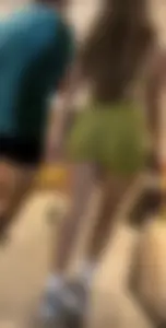 PERFECT big thicc ass in spandex shorts
