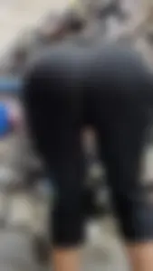 Latina GILF w/ Heart Shaped Ass Bending Over (Possible BBL, OC)