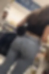 Beautiful girl with a nice ass in jeans