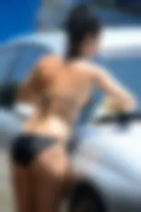 Sexy bikini car wash girls