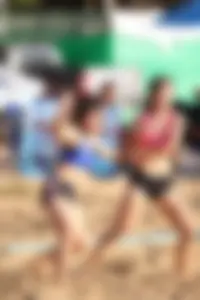 Thai candid volleyball girls