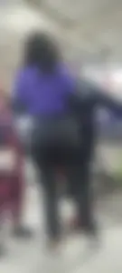 PF WORKER IN TIGHT BLACK JEANS