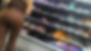 MILF Shopping in Brown Leggins