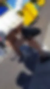 Girl in a Dress And Pantyhose Lifting Her Leg on the Street Creepshots Gallery