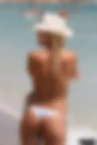 Beach voyeur girls in bikinis, thongs and topless