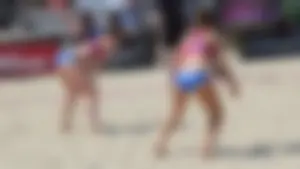 Weymouth beach volleyball girls  2019