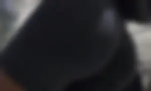 Hot Ass Latina Girl in Grey Biker Shorts (GIFS)