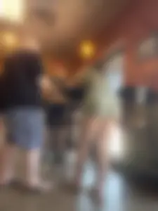 Public Beauties | Showing Off Cheeks In Front Of Dad