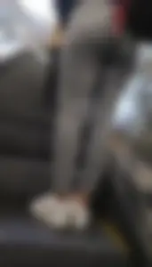 Brunette in tight jeans got suspicious