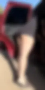 Pawg cheeks hanging out in black romper