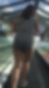 Teen in tight shorts but too much asscheeks