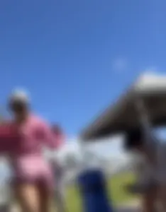 Cute babe with the Bubble but working Out  / Not OC
