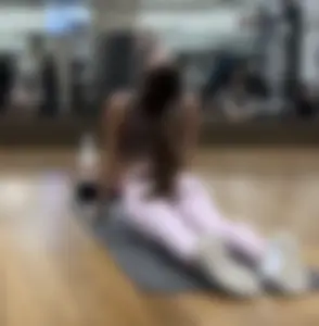 SKINNY GIRL in PINK SEE THROUGH Leggings, ALL ANGLES