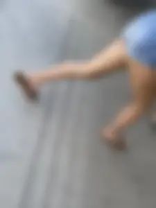 Fabulous feet, amazing ass. Long sexy legs