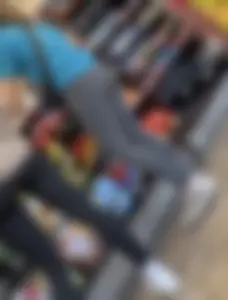 Tight Gas Station Ass!