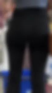 Tight Blondies in leggings plus assorted booty 0205