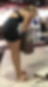 Thrifty thots in spandex shorts