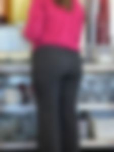Pink sweater Tight Pants