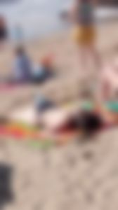 Cutie Emo Teen in the beach