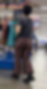 Fat wide juicy ass