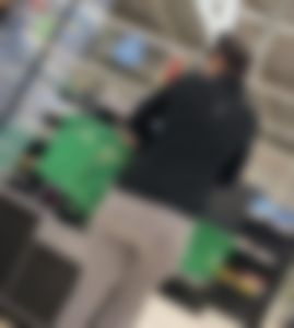 Peachy supermarket teen
