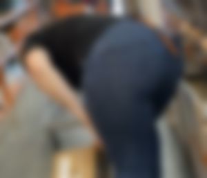 Thick ginger pawg worker ass