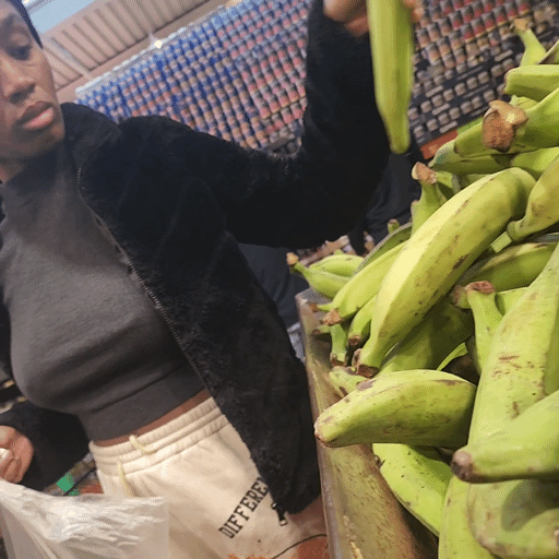 Bra-less at the Supermarket