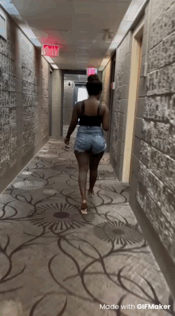 Ebony in jean shorts ~ (OC)