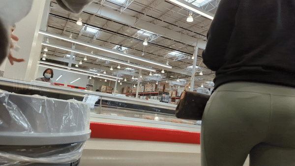 Cheeks out @ Costco