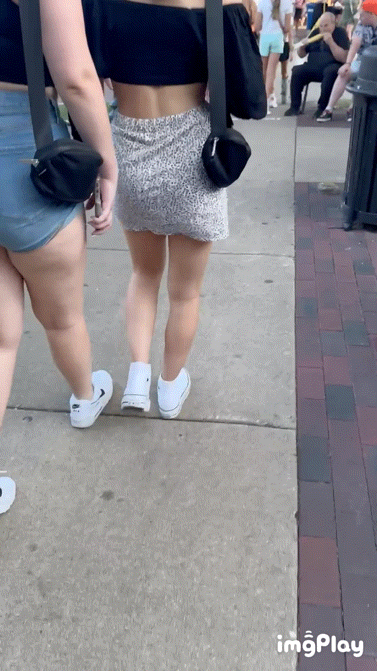 Summer means PAWG jean shorts