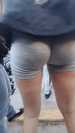 Fit ass capped with a majestic gap