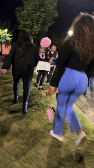 Jiggly Booty Latina Wearing The Forbidden Pants
