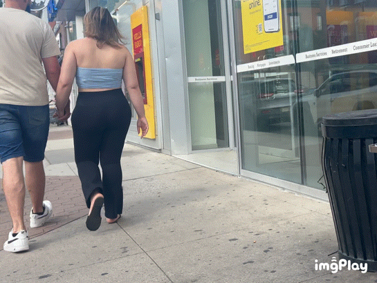 Thick Portuguese Baddie with a BBL in spandex flares