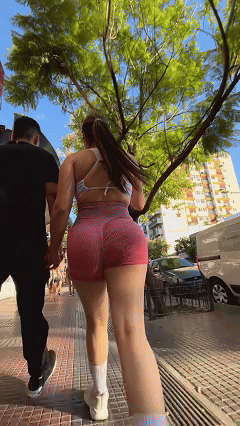 BBL latina in pink shorts (OC)
