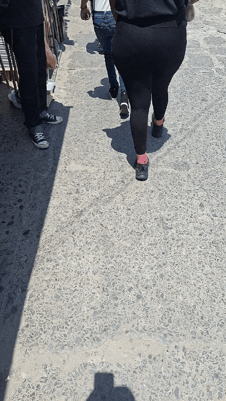 [OC]VPL on fat ass latina ! I think she caught me