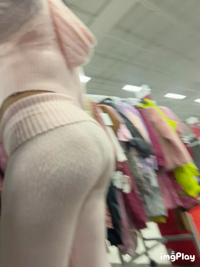 Pink see through VPL‼️