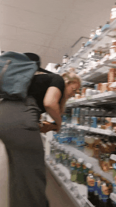 Office Pants Phat Ass Blonde PAWG
