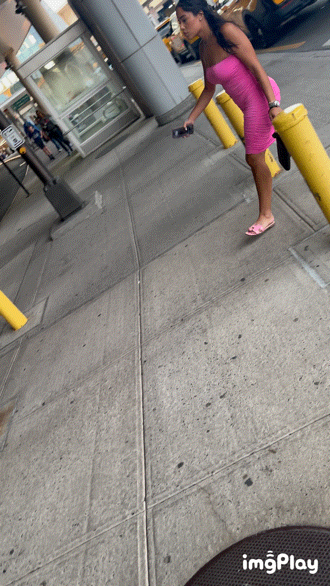 Big booty Latina in a see thru dress with thong🍑 (OC, GIFs , VTL)