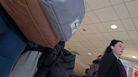 College Athlete with Hot Thigh Gap in Turquoise leggings (GIFS)