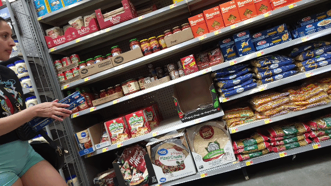 Cute Latina Bubble Butt Bent Over