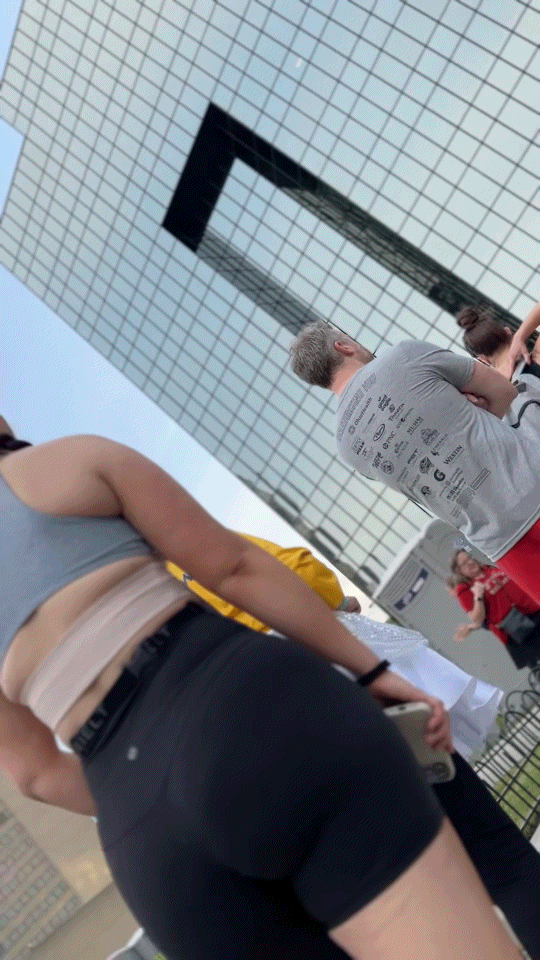 I’m back with a banger! Sexy thick pawg in Lulu biker shorts