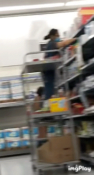 [OC] BBW Mixed MILF ASS completely OUT at Walmart + Nipple Piercings